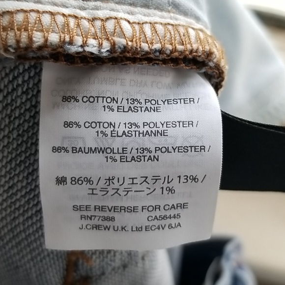 J Crew | 9" high-rise toothpick jean - Picture 7 of 7